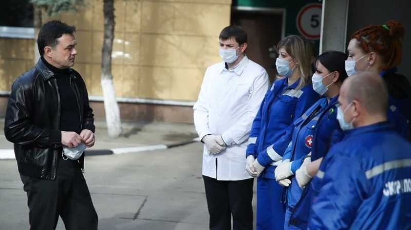 Воробьев поблагодарил врачей скорой помощи за их работу во время пандемии