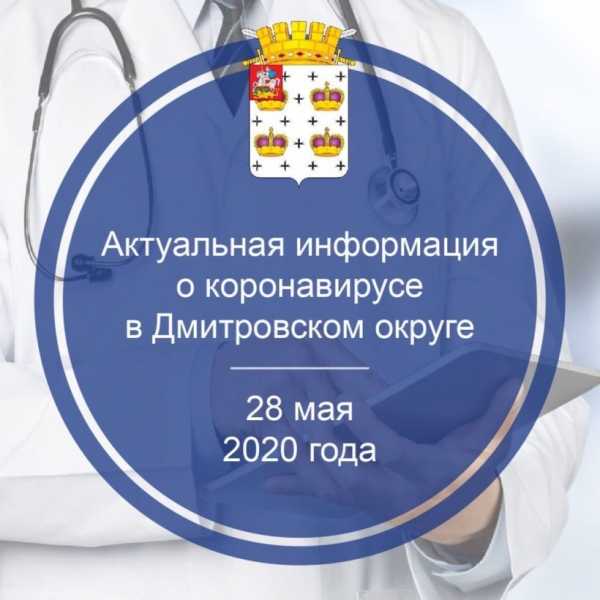 Актуальная информация о коронавирусе в Дмитровском округе на 28 мая