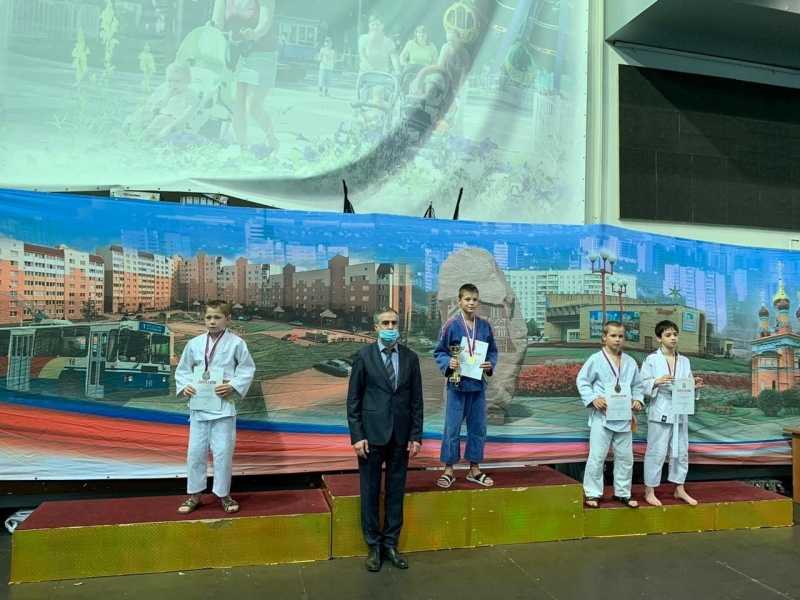 Три медали первенства Ленинского муниципального района Московской области у дмитровских дзюдоистов