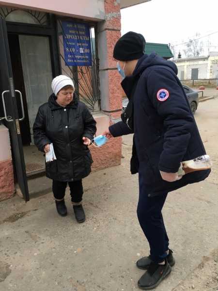В Семеновском проходит социальная акции «Береги себя и окружающих»