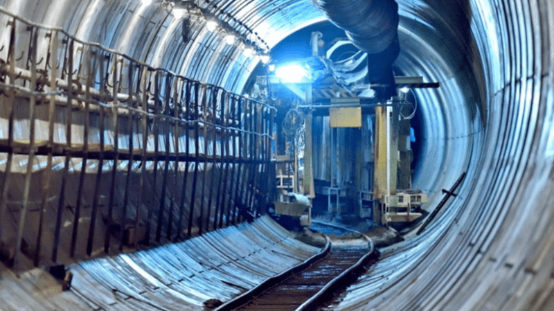 Тоннель проложили между станциями «Зюзино» и «Воронцовская» Большого кольца метро