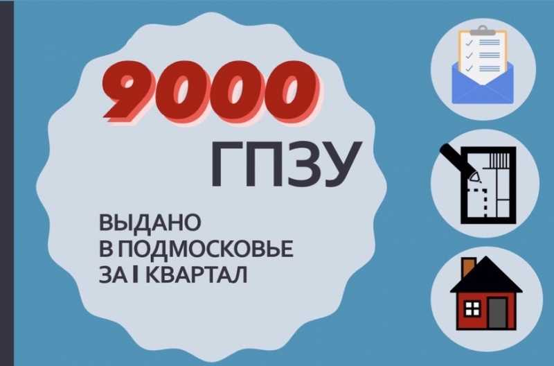 Услуга по выдачи ГПЗУ на 30% стала популярнее среди жителей Подмосковья