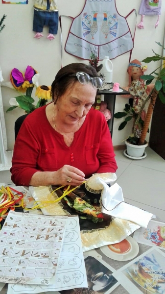 Творческие навыки развивают участники проекта «Активное долголетие» в Дубне